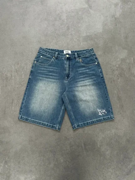 Pepe Studio Baggy Jorts Bleu