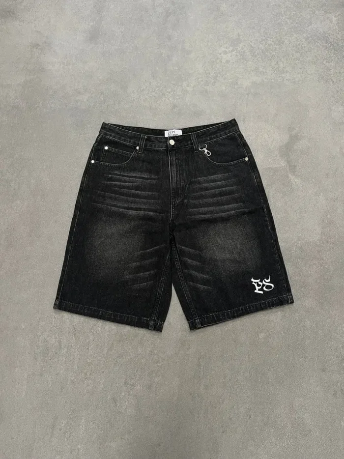 Pepe Studio Baggy Jorts Noir