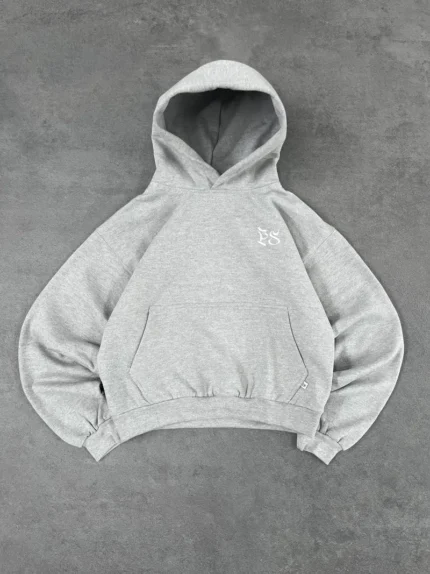 Sweat à Capuche Boxy Pepe Studio Gris