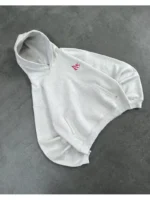 Sweat à Capuche Boxy Pepe Studio Gris Clair