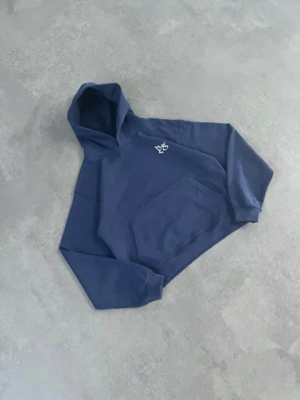 Sweat à Capuche Boxy Pepe Studio Marine