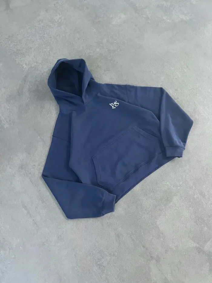 Sweat à Capuche Boxy Pepe Studio Marine