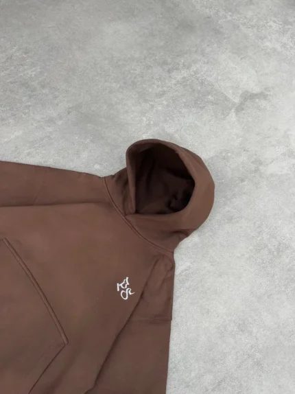 Sweat à Capuche Boxy Pepe Studio Marron