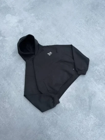 Sweat à Capuche Boxy Pepe Studio Noir