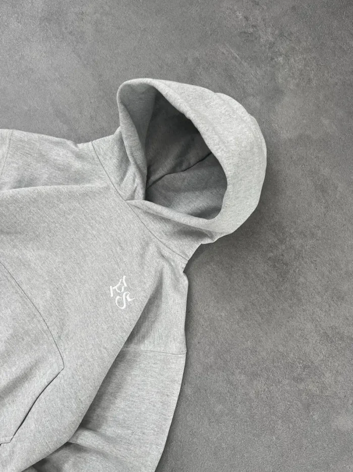 Sweat à Capuche Boxy Pepe Studio Gris